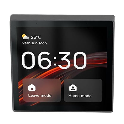 Smart Home Control Panel Touch Screen for Voice Control Wall Switch 4 Inch for Smart Home Devices 100-240V