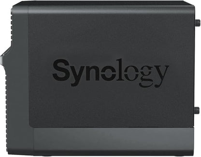 Synology DS423 Family & Business Backup - Secure File Sharing, Photo Vault & Video Surveillance (4-Bay Diskless NAS)