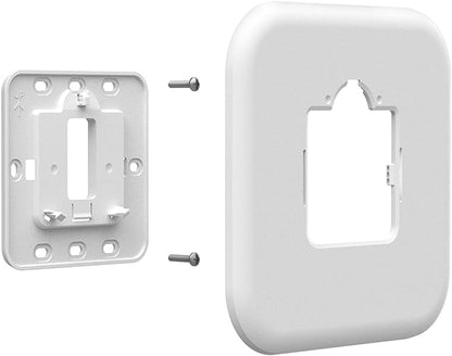 Honeywell Home Large Cover Plate & Electrical Box Adaptor for T-Series Thermostats (THP2400A1080), White