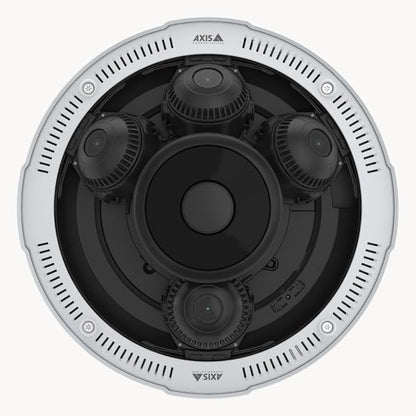 Axis P3738-PLE Multisensor Panoramic Camera, 4x4K Video Resolution, Indoor and Outdoor Use, 32 MP, IR LED Motion Alert