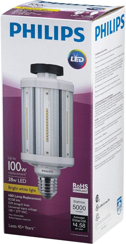 Philips 476044-38ED28/LED/730/ND 120-277V G2 CT 4/1 Omni Directional Flood HID Replacement LED Light Bulb