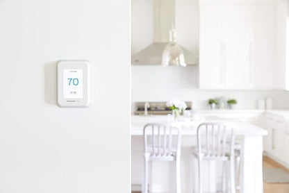 Honeywell Home RCHT9610WF T9 Wi-Fi Smart Thermostat + 3pk Honeywell Home Smart Room Sensor (Compatible with Alexa and Google Assist)