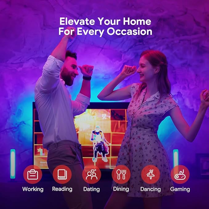 Sengled Smart Light Bulb Starter Kit, Smart Bulbs That Work with Alexa, Google Home, Color Changing Light Bulb, Alexa Light Bulbs, A19 E26 Dimmable Bulbs 800LM, 8.6W (60W Equivalent), 2 Pack with Hub