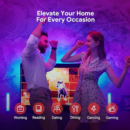 Sengled Smart Light Bulb Starter Kit, Smart Bulbs That Work with Alexa, Google Home, Color Changing Light Bulb, Alexa Light Bulbs, A19 E26 Dimmable Bulbs 800LM, 8.6W (60W Equivalent), 2 Pack with Hub