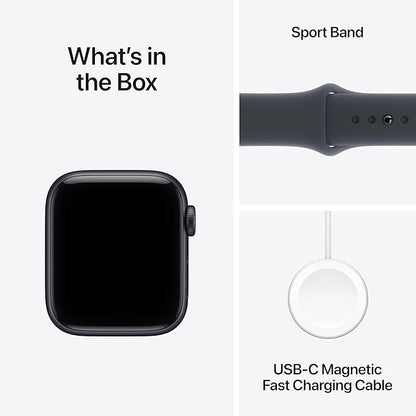 Apple Watch SE 3 [GPS + Cellular 40mm] Smartwatch with Midnight Aluminum Case with Midnight Sport Band - S/M. Fitness and Sleep Trackers, Heart Rate Monitor, Always-On Display, Water Resistant