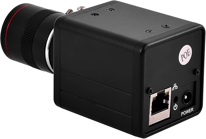 2K 4MP HD Mini CCTV POE WDR AI Box Bullet Netwok IP Security Camera 1/1.8" 6-12mm F1.6 Varifocal Lens Human Vehicle Motion Detection Face Record XMEYE