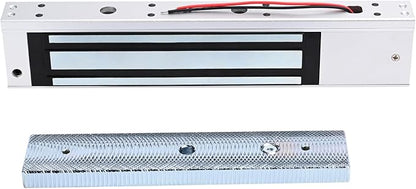Waterproof Fingerprint Access Control Kit, 600LBS Holding Force NC Mode Magnetic Lock, IP68 Metal Keypad Supports Fingerprint, Password, RFID Card & Remote Unlock for Door Security