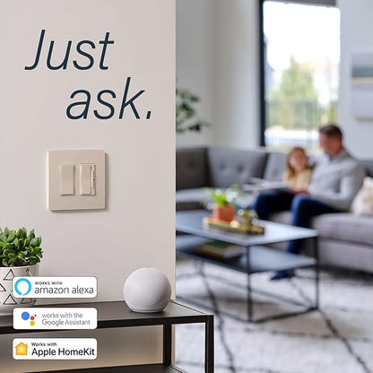 Legrand Radiant WNRH2LA Smart Gateway with Netatmo, Surface Mount, Compatible with Alexa, Google Assistant & Apple HomeKit, Light Almond (1 Count)