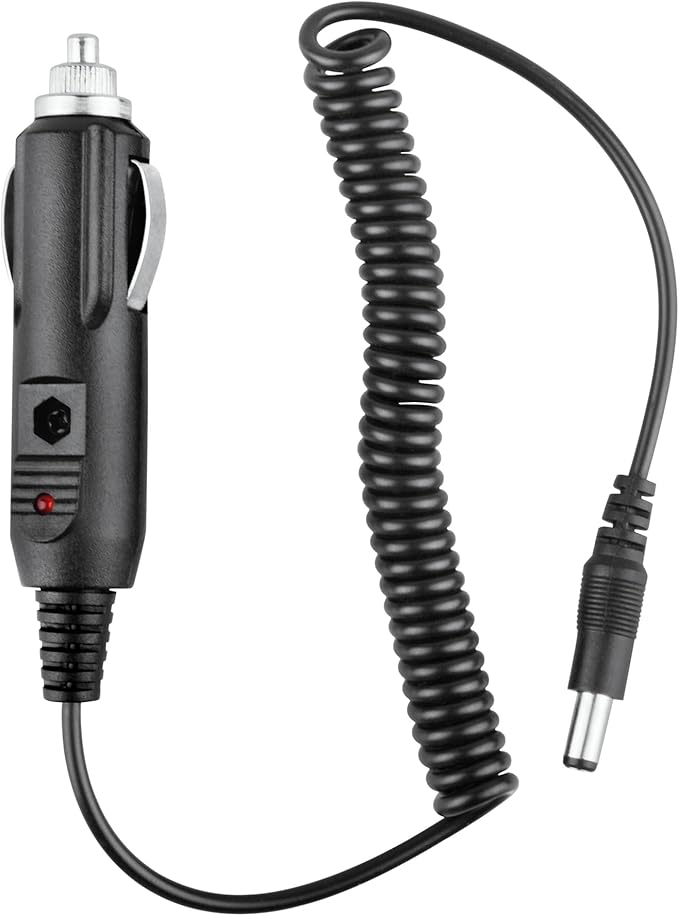Car Charger For Vollara Model A1018B Fresh Air Mobile Purifier Power Supply Cord Mains PSU