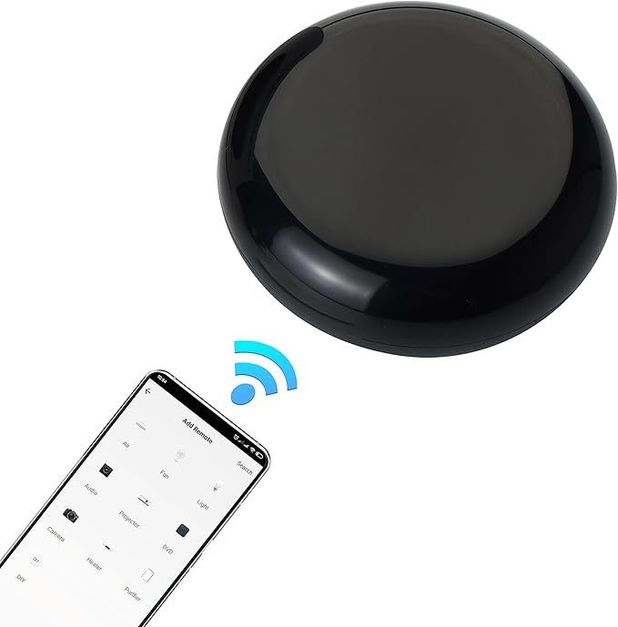 2022 WiFi All in One Control Hub,Remote Blaster,Universal Infrared Gateway,for Smart Life/Tuya Smart UFO Shape Remoter for TV,STB,Fan,DVD AC Alexa Google Home Compatible No Hub Required
