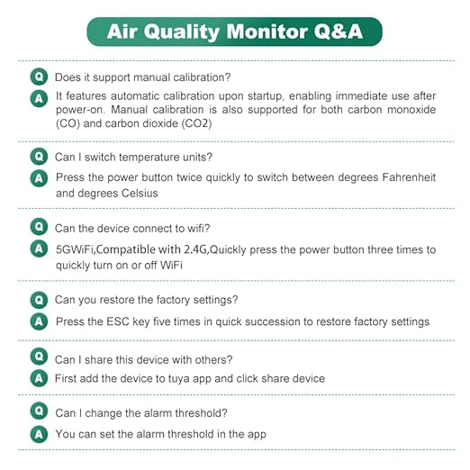 10 in 1 Air Quality Monitor Indoor,with APP 7" Display,Detectors for CO2，Pollen,Noise,Decibel Meter,TVOC,PM1.0,PM2.5,AQI,Temp and Humid,Air Quality Meters for Home,Office (Black)