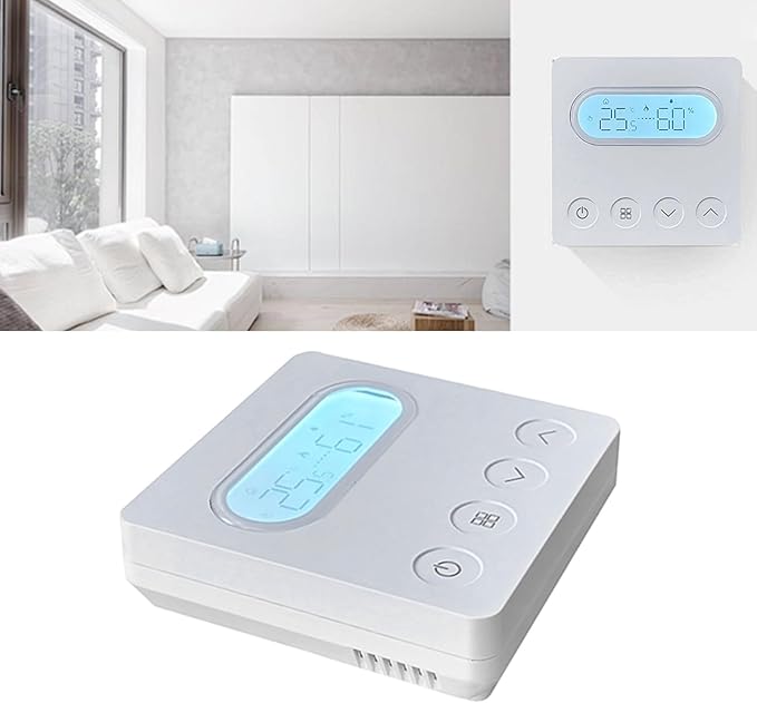 ZIGBEE Voice Control Smart Thermostat WALFRONT 7 Day Heating Plan for Water Floor Heating System Intelligent Wall Heater