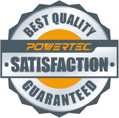 POWERTEC Push Block & Push Stick Fits Table Saw, Router Table, Band Saw & Jointer, Ergonomic Handles, Max Grip, Wood Pusher Reduces Kickback & Increases Safety for Wood working Accessories. 5PK(71009)