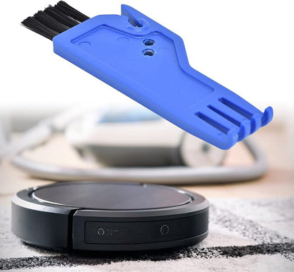Brush, ABS Dust Brush Fit for Vacuum Cleaner Sweeping Robot Handheld Vacuum Cleaner Parts(Blue)