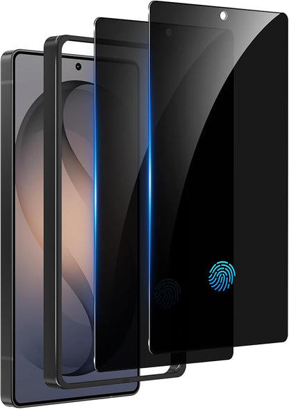 2 Pack for Samsung Galaxy S26 Ultra Privacy Screen Protector Tempered Glass, Fingerprint Unlocking, 25° Anti Spy S26 Ultra Screen Protector, Full Coverage, Case Friendly, Easy Installation