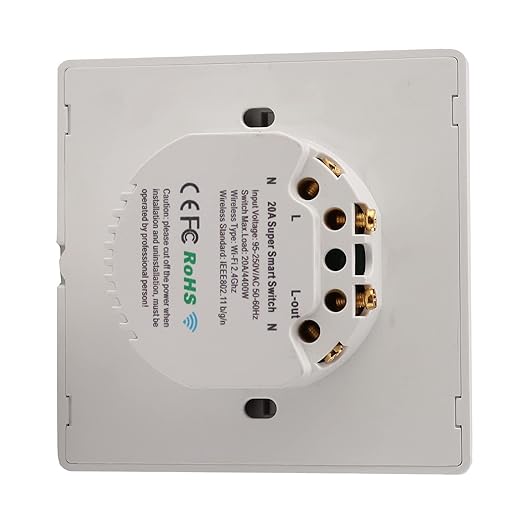 Remote Control Switch, Smart Power Distribution, Suitable for Most Scenes, CE FCC ROHS Certified, Home IFTTT Roqi iOS Siri Supported