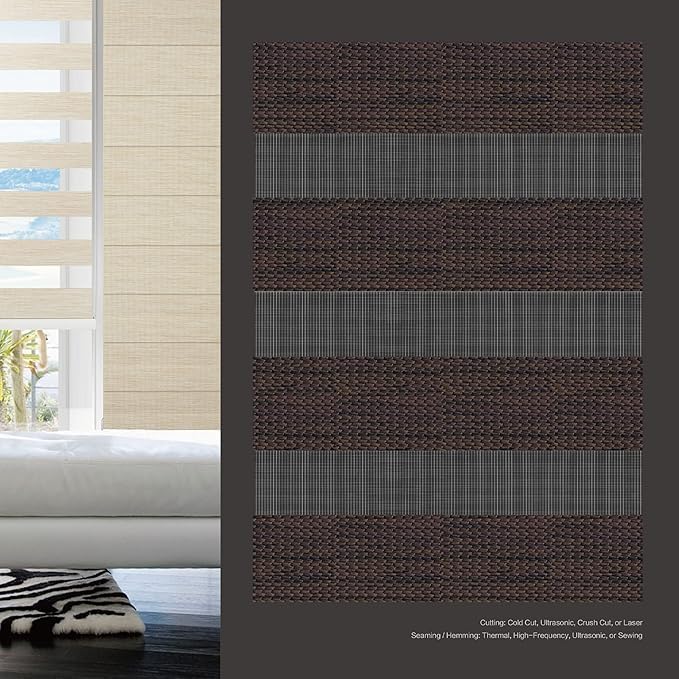 Light Filtering Motorized Zebra/Roller Shades – LightFiltering-Ravenwood B50 Series Smart Remote Control Window Blinds