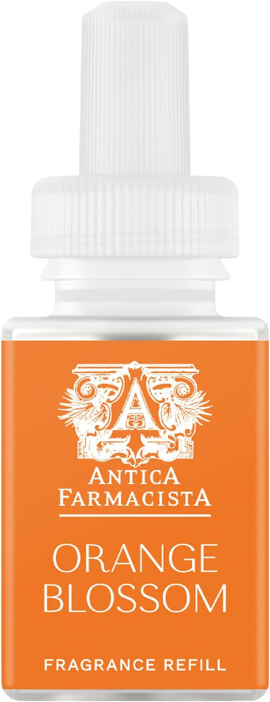 Pura & Antica Farmacista Home Scent Refill - Smart Home Air Diffuser - Up to 120-Hours of Luxury Fragrance per Refill - Household Essential - Safe Diffuser Fragrance - Orange Blossom