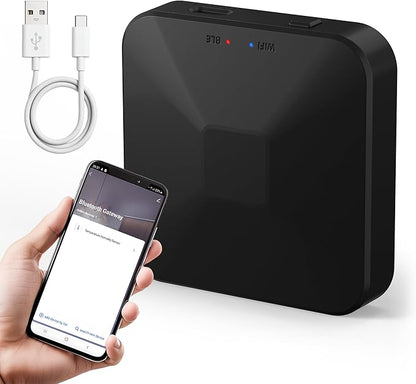 TUYA Smart Lock WiFi Gateway, G2 Hub for Smart Door Lock, Simple Installation Remote Control Zigbee Bridge & Bluetooth to WiFi Gateway for Tuya Devices