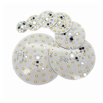 1pcs LED SMD 2835 Chip LED Bulb Lamp 3W 5W 7W 9W 12W 15W 18W AC220V Input Smart IC Driver Cold White Warm White for Bulbs DIY(Cold White 6500K,5W 44MM_1 PCS)