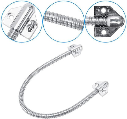 Door Loop 10mm Diameter 40cm Long Flexible Wire Protection for Access Control Systems, Smart Doorbells, Security Installations with Anti-Rust Material and Easy Installation
