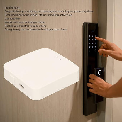 Smart Bridge Lock Gateway for Tuya and Smart Life, Bluetooth SigMesh Smart Devices, Gateway Hub Compatible with Assistant