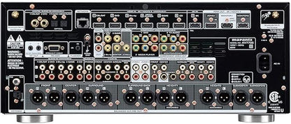 Marantz AV7706 11.2Ch 8K Ultra HD AV Surround Pre-Amplifier with HEOS Built-in and Voice Control (Renewed)