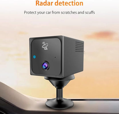 4G LTE Cellular Camera Wireless No WiFi Security Hidden Camera with 4G SIM Card, 20 Days Standby Battery, 4K HD Night Vision Car/Truck Spy Camera, Radar AI Motion Detection