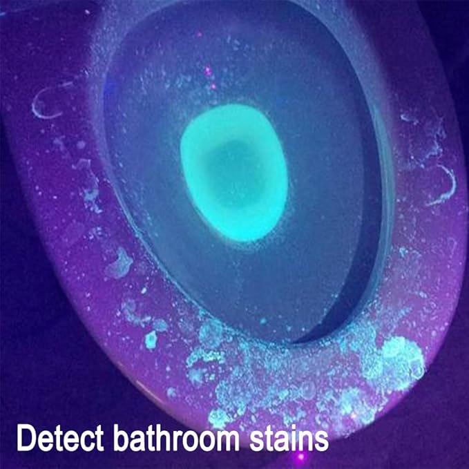 Black Light Bar, 1ft USB UV Black Light Fixture for Fluorescent Tapestry, Body Paint, Halloween, Christmas - 2-Pack with On/Off Switch