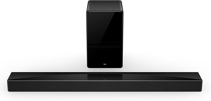 TCL Q75H 5.1.2 Surround Sound Bar with Wireless Subwoofer for Smart TV | Dolby Atmos DTS:X Auto Calibration | 620W Power Bluetooth Home Theater Speaker | App Control & Remote Control | Latest Model