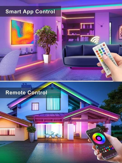 Ledagic 10ft RGB Led Neon Rope Lights, Remote App Control Led Rope Lights