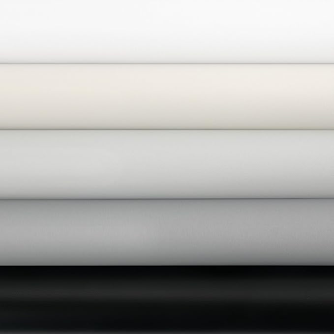 FineTell Motorized Blinds with Remote, 100% Blackout Roller Shades Compatible with Alexa,Apple Homekit,Google Home APP and Voice Control, Customized Electric Blinds