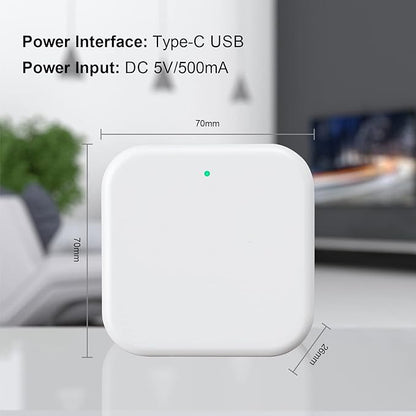 Smart Lock Wi-FI Gateway,Remote Access Hub for Smart Door Lock,Works with TTLock App & Alexa (Model G2, Supports 2.4G Wi-Fi Only)