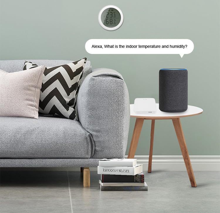 ZigBee Hub WiFi & Bluetooth Dual Mode Gateway, Only for Tuya Product Smart Home Bridge Wireless Remote Controller,Intelligent Bridge Wireless Smart Gateway Voice Control via Alexa and Google Home
