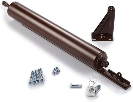 Ideal Security SK3015 Heavy Pneumatic Storm and Screen Door Closer with Torsion Bar, Brown