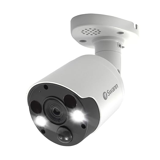 Swann 5MP Thermal Sensing Spotlight Bullet Security Camera - PRO-5MPMSFB