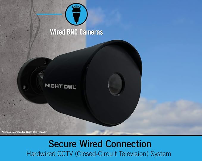 Night Owl 1080p HD Wired Indoor/Outdoor Add-On Cameras, 100 ft. of Night Vision, Wide Viewing Angle and Color Night Vision (2-Pack)
