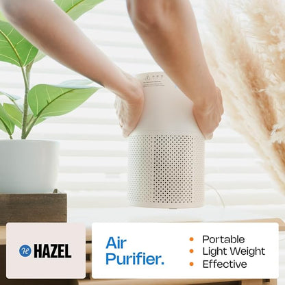 Hazel & House Compatible HEPA Air Purifier Replacement Filter Long-Life Mechanical HEPA Filter for Home, Bedroom & Office, Easy Install Filter for HH-Air-Purifier