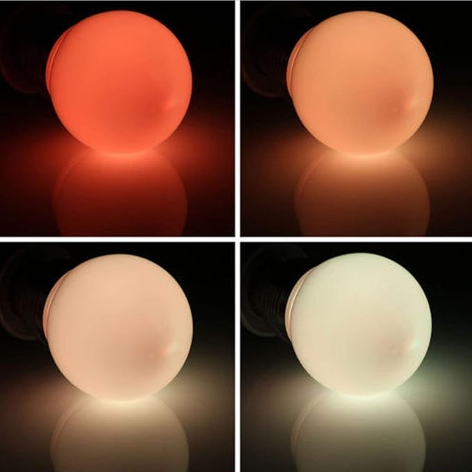 Superdream E27 3W RGB LED Light Bulb 16 Colors Changing Dimmable Multi Color LED Light with IR Remote Control for Home Decoration Bar Party KTV Mood Lighting (2 Pack)