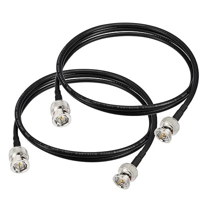 Superbat 3G/6G HD SDI Cable BNC Cable 3ft Thin Short (Belden 1855A) Supports HD-SDI/3G-SDI/4K/8K Camera Recorder Precision SDI Video Cable (2pcs)