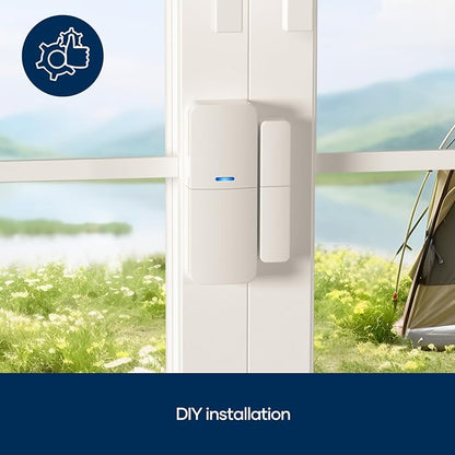 Entry Sensor (Pack of 1) - Window and Door Protection - Compatible with tolviviov Home Security System | 120db alarm