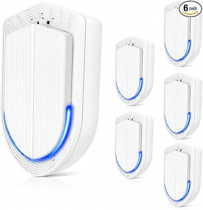 Air Ionizers - 6 Pack Plug In Negative Ion Technology Air Purifier