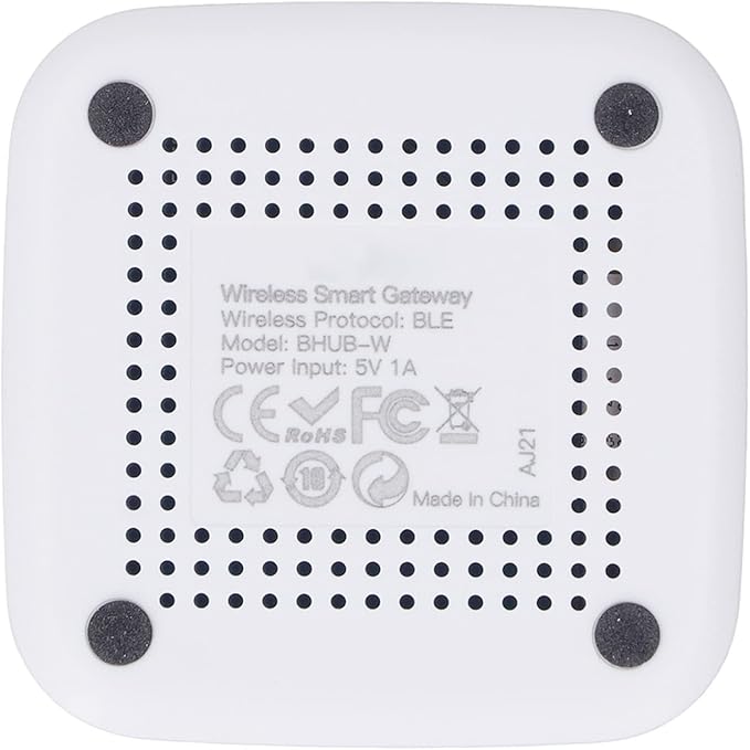 TOPINCN Gateway Keyless Entry Door Lock Remote Control Lock App Smart Door Lock Bridge Bluetooth Gateway Hub for ZigBee