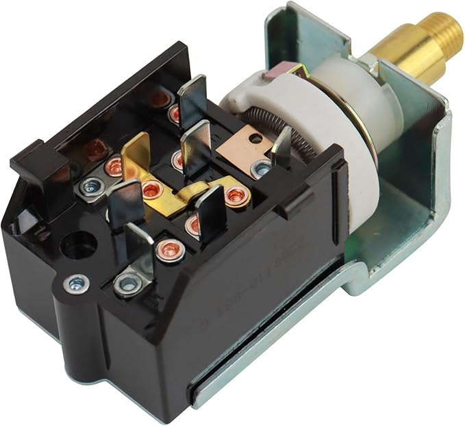 TRQ 7 Terminal Headlight Switch Dash Mount 5350105 Compatible with Jeep