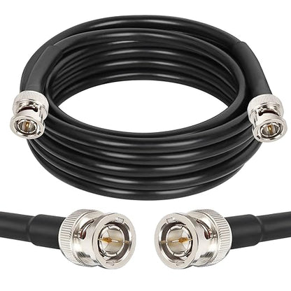 XRDS -RF 12G SDI Cable 10FT, SDI Video Cables 3G/6G/12G 75ohm BNC Male Cable Supports HD-SDI/3G/6G-SDI/4K/8K for Video Security Camera SDI Converter