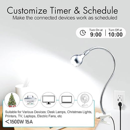 Greencycle Zigbee Smart Plug with Remote,Smart Outlet with Wall Switch,No Cloud Required(2.4G Hub Required),APP Control,Voice Control Compatible with Alexa,Google Assistant,Schedule and Timer,3Plugs