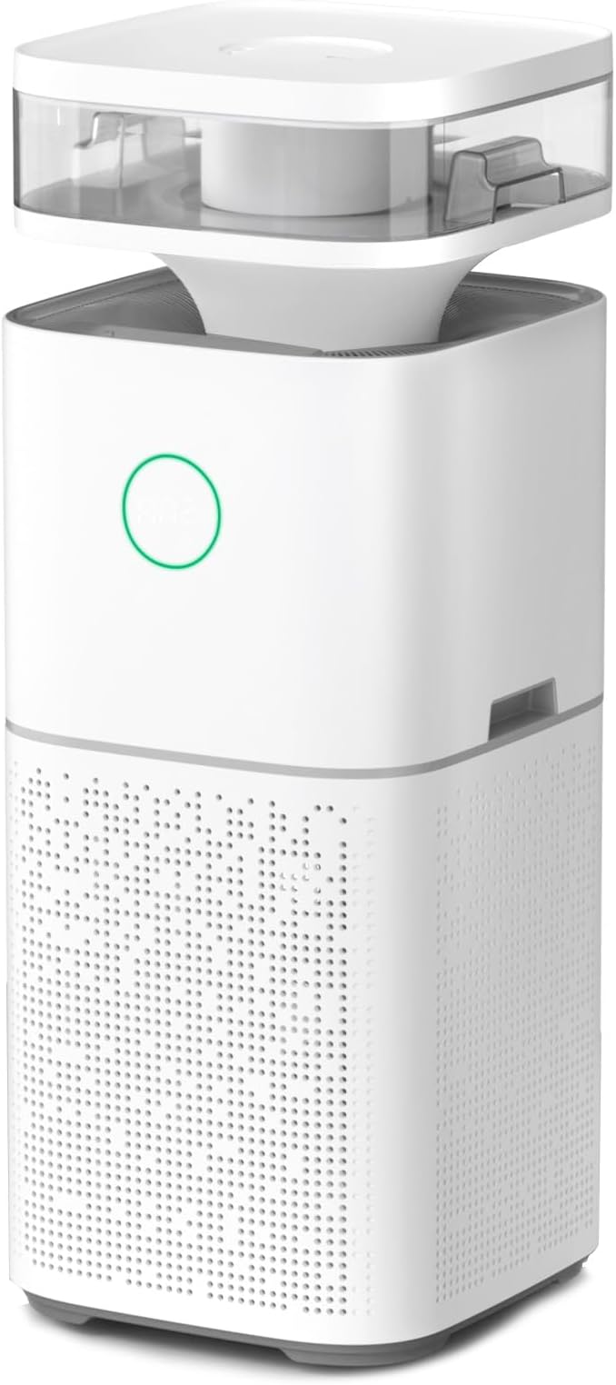 Air Purifier and Humidifier 2 in 1,H13 HEPA Filter,4-Level Humidification & Negative Ion Generator,Sleep Mode,Remove Dust Smoke Pollen Odor for Home Bedroom Office,Up to 2676 Ft²