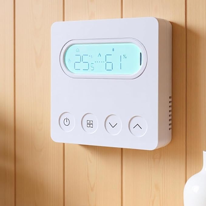 ZIGBEE Voice Control Smart Thermostat WALFRONT 7 Day Heating Plan for Water Floor Heating System Intelligent Wall Heater