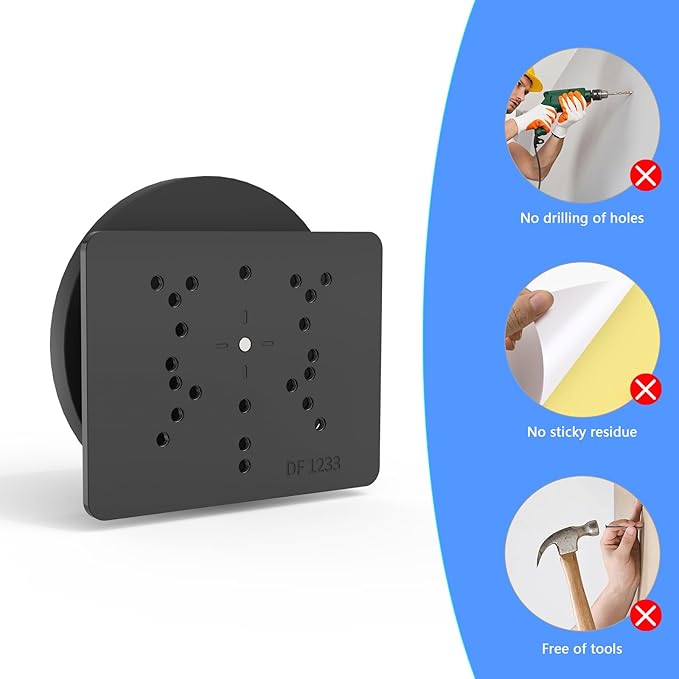 Magnetic Mount Compatible with eufy Security Solocam S340/E30/E42/4G LTE Cam S330/ E330 (Professional) Camera (Black)