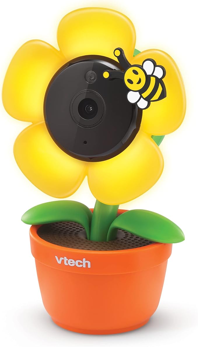 VTech RM9751 Yellow Daisy Smart Wi-Fi Baby Camera